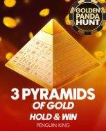 3 Pyramids of Gold - illustration de machine à sous